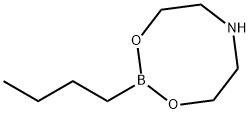 2-丁基-1,3,6,2-二氧杂硼烷 结构式