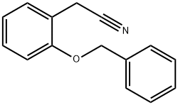 2-乙腈苄氧基苯基 结构式