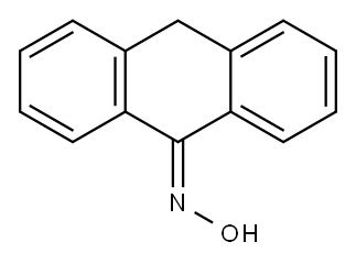 9(10H)-Anthracenone, oxime 结构式