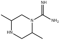 1-Piperazinecarboximidamide,2,5-dimethyl- 结构式