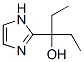 1H-Imidazole-2-methanol,  -alpha-,-alpha--diethyl- 结构式
