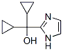 1H-Imidazole-2-methanol,  -alpha-,-alpha--dicyclopropyl- 结构式