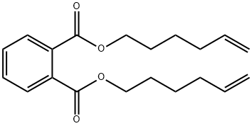 di-(5-hexenyl)phthalate 结构式