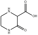 3-氧代哌啶-2-甲酸 结构式