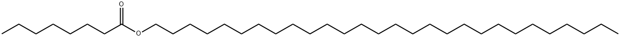 Octanoic acid, octacosyl ester 结构式