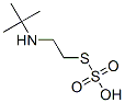 Thiosulfuric acid S-[2-[(1,1-dimethylethyl)amino]ethyl] ester 结构式