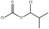 1-氯-2-甲基丙基氯甲酸酯 结构式