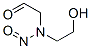 N-(2-hydroxyethyl)-N-(formylmethyl)nitrosamine 结构式