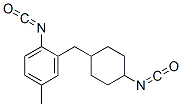 2-[(4-isocyanatocyclohexyl)methyl]-p-tolyl isocyanate 结构式