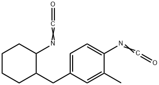 4-[(2-isocyanatocyclohexyl)methyl]-o-tolyl isocyanate 结构式