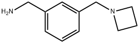 1-[4-(氮杂啶-1-甲基)苯基]甲胺 结构式