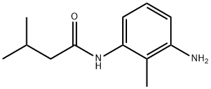 N-(3-氨基-2-甲基苯基)-3-甲基丁酰胺 结构式