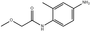 N-(4-amino-2-methylphenyl)-2-methoxyacetamide(SALTDATA: FREE) 结构式