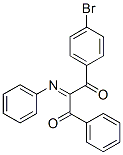 Propane-1,3-dione, 1-(4-bromophenyl)-2-(phenylimino)-3-phenyl- 结构式