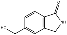 5-(羟甲基)异吲哚啉-1-酮 结构式