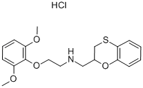 BENOXATHIAN HCL 结构式