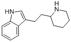 3-(2-(PIPERIDIN-2-YL)ETHYL)-1H-INDOLE 结构式