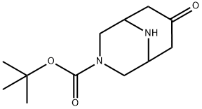 3-BOC-7-氧代-3,9-二氮杂双环[3.3.1]壬烷 结构式
