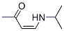 3-Buten-2-one, 4-[(1-methylethyl)amino]-, (Z)- (9CI) 结构式