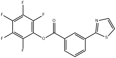 Pentafluorophenyl 3-(1,3-thiazol-2-yl)benzoate