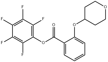 Pentafluorophenyl 2-(tetrahydro-2H-pyran-4-yloxy)benzoate