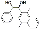 (5S,6S)-5,6-Dihydro-7,12-dimethylbenz[a]anthracene-5,6-diol 结构式