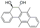 (5R,6R)-5,6-Dihydro-7,12-dimethylbenz[a]anthracene-5,6-diol 结构式