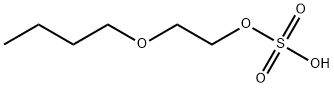 2-BUTOXYETHYL HYDROGEN SULFATE 结构式