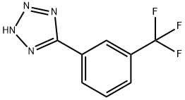 5-[3-(三氟甲基)苯基]-1H-四唑 结构式