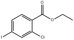 2-氯-4-碘苯甲酸乙酯 结构式