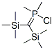 Phosphorane, bis(trimethylsilyl)methylenechlorodimethyl- 结构式