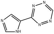 1,2,4,5-Tetrazine,  3-(1H-imidazol-5-yl)- 结构式