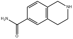 1,2,3,4-四氢异喹啉-6-甲酰胺 结构式