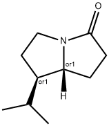 3H-Pyrrolizin-3-one,hexahydro-7-(1-methylethyl)-,cis-(9CI) 结构式