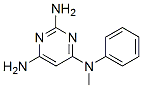 N4-methyl-N4-phenyl-pyrimidine-2,4,6-triamine 结构式