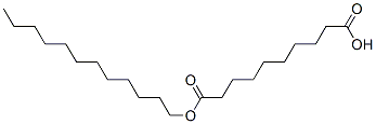 dodecyl hydrogen sebacate 结构式