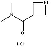 N,N-二甲基-3-吖啶甲酰胺盐酸盐 结构式