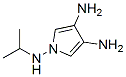 1H-Pyrrole-1,3,4-triamine,  N1-(1-methylethyl)- 结构式