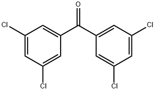 双(3,5-二氯苯基)甲酮 结构式