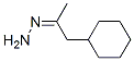 2-Propanone,  cyclohexyl-,  hydrazone  (7CI) 结构式