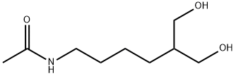 Acetamide,  N-[6-hydroxy-5-(hydroxymethyl)hexyl]- 结构式