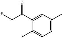 Ethanone, 1-(2,5-dimethylphenyl)-2-fluoro- (9CI) 结构式