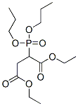 [1,2-Bis(ethoxycarbonyl)ethyl]phosphonic acid dipropyl ester 结构式