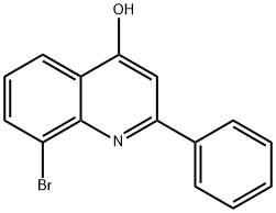 8-溴-2-苯基喹啉-4-醇 结构式