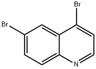 4,6-二溴喹啉 结构式