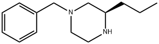 (3R)-1-(苯基甲基)-3-丙基哌嗪 结构式