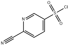 6-Cyanopyridine-3-sulfonyl Chloride 结构式