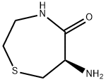 (R)-6-氨基-1,4-THIAZEPAN-5-酮 结构式