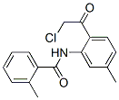 Benzamide,  N-[2-(2-chloroacetyl)-5-methylphenyl]-2-methyl- 结构式