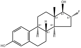 16ALPHA-FLUOROESTRADIOL 结构式